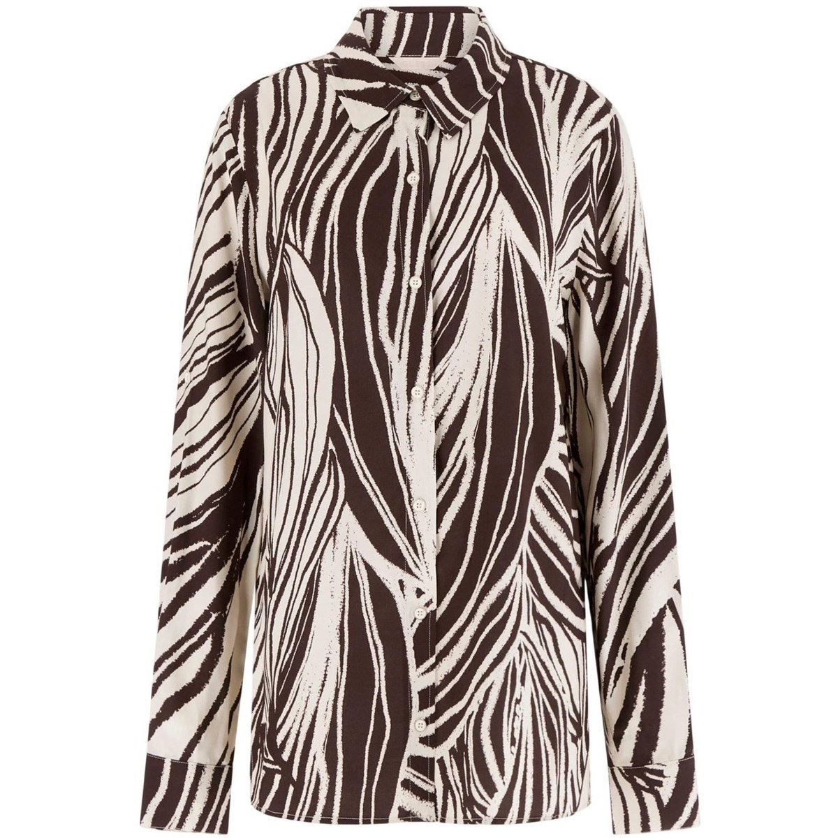 Guess Srajce & Bluze LS BASTIENNE SHIRT W6GH52 W1975 Kostanjeva Cene