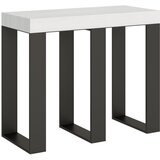 Ityhome 90 x 77 konzolna miza bela, (20847607) Cene