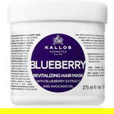Kallos KJMN Professional Blueberry revitalizacijska maska za suhe, poškodovane, kemično obdelane lase 275 ml | Shoptok.si