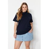 Trendyol Ženska majica Tbbss23Bf00019, Tamnoplava | Eponuda.com