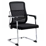 Stolica kancelarijska fiksna 50x50x100cm 823C crna