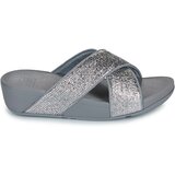 Fitflop LULU CRINKLED SHIMMER Srebrna | shoptok.hr