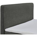 MID.YOU POSTELJA Z VZMETNICO 140 cm x 200 cm , tekstil antracit | Shoptok.si