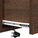  Noćni ormar Smeđi hrast 40 x 31 x 60 cm Konstruirano drvo | shoptok.hr