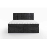 Esposa BOXSPRING POSTELJA 160 cm x 200 cm , tekstil temno siva | Shoptok.si