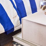 OYOY Living Design Bijela/plava pamučna posteljina za krevet za jednu osobu 140x200 cm Shima – | shoptok.hr