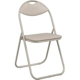  Zložljiva stolica 2 pcs Peščena 48 x 43,5 x 81 cm Umjetno usnje, (5000296624) | Shoptok.si