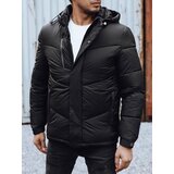 DStreet Men's winter jacket with detachable hood black | shoptok.hr