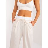 Italy Moda Trousers-DHJ-SP-A7327TRT2.32-ecru | shoptok.hr