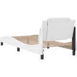  Okvir kreveta s LED-om bez madraca Zadar bijeli 90 x 190 cm | shoptok.hr