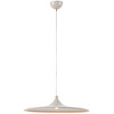 Markslöjd Bež metalna LED viseća svjetiljka s mogućnosti zatamnjivanja ø57x13 cm Beam – Cijene