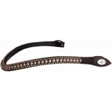 PS of Sweden Čelni trak Classic Pearl Earth Brown, brown - FULL Cene