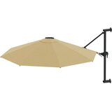  Zidni suncobran s metalnom šipkom 300 cm bež | shoptok.hr