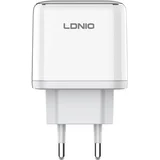 Kućni punjač Q1415 GaN 45W Type-C na Type-C beli