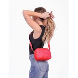 Vuch Crossbody torba Massimo Mini Leaves Red, 15 x 21,5 cm Slike