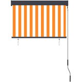  Vanjska roleta 100 x 250 cm bijelo-narančasta | shoptok.hr