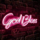Wallity dekorativno led osvetljenje god bless, roze | ePonuda.com