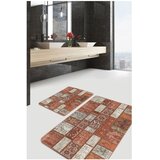 Mila Home Rjave žametne kopalniške preproge v kompletu 2 ks 60x100 cm – | Shoptok.si