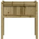  Vrtne sadilice s nogama 70x31x70 cm od impregnirane borovine | shoptok.hr