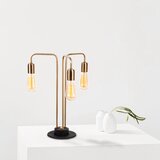 Hanah home stona lampa, Zlatno-Crna | ePonuda.com