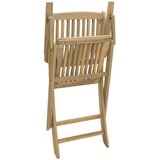  Sklopive vrtne stolice 2 kom 54 x 61 x 88 cm od drva bagrema | shoptok.hr