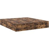 Krevet s ladicama Dimljeni hrast 200 x 200 cm Konstruirano drvo | Eponuda.com