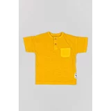 Zippy Dječja pamučna majica kratkih rukava boja: narančasta, glatki model