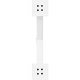 vidaXL Noge za jedilno mizo v obliki črke X, 2 kosa, bele barve, 50 x (72-73) cm, jeklo | Shoptok.si