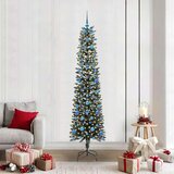 vidaXL Umjetno božićno drvce s stalakom Zelena 58 x 58 x 210 cm | shoptok.hr