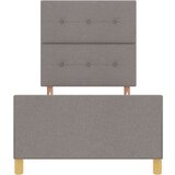  Krevet Okvir Taupe 90x200 cm Tkanina | shoptok.hr