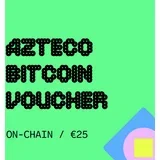 Azteco Bitcoin On-Chain 25 EUR voučer/bon