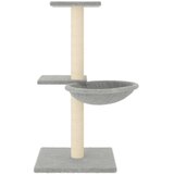  Penjalica za mačke sa stupovima za grebanje svjetlosiva 72 cm | shoptok.hr