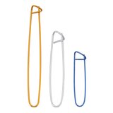 INF Komplet kabelskih pletilnih igel, 3-delni komplet aluminijastih igel v obliki črke U, (21838534) | Shoptok.si