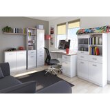 Kondela Komoda/predalnik 1D4S, bela/hrast sonoma, TOPTY TIP 12 | Shoptok.si