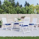  Jastuci za stolice 4 kom plavi 40 x 40 x 7 cm od tkanine Oxford | shoptok.hr