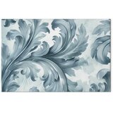  Slika - Stone Baroque Ornaments in Light Shades of Gray-Blue 30x20 Na talijanskom platnu | shoptok.hr