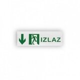Bblink nalepnica za panik lampe izlaz dole 25X9CM | Eponuda.com