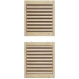  Ormarna vrata s vratima 2 pcs Prirodna 140,5 x 2,1 x 59,5 cm | shoptok.hr