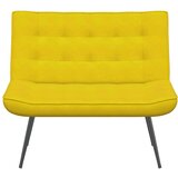  Klupa žuta 110x74x84 cm baršunasta | Eponuda.com