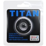 Titan Ring Crni silikonski prsten za penis BI210144 Cene