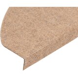  Samoljepljivi otirači za stepenice 15 kom 65x22 5x3 5 cm bež | shoptok.hr