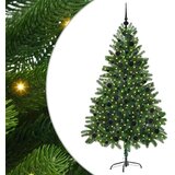  Božićno drvce s 300 LED svjetlima s stalakom Zelena 180 cm PE | shoptok.hr