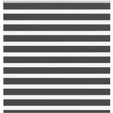 vidaXL Zavjesa zebra crna 150x100 cm širina tkanine 145,9 cm poliester | shoptok.hr