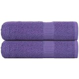 vidaXL Kopalne brisače 2 kos vijolična 100x150 cm 360 g/m² 100% bombaž Cene