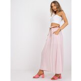 Fashion Hunters Light pink airy maxi skirt for the summer OCH BELLA Cene