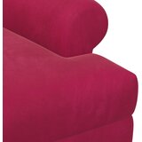  Ljubavni kauč s gumbima Vinska crvena 120 x 66 x 78 cm Baršun | Eponuda.com