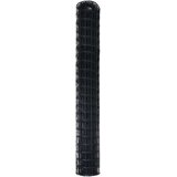 Euro ograda Crna 1,6 x 10 m Željezo prekriveno PVC-om | Eponuda.com