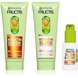 Garnier Fructis Keratin Sleek set za lase 3 kos Cene
