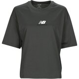 New Balance Majice s kratkimi rokavi Athletics 1/4 Zip Črna | Shoptok.si