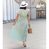 Gemre Green floral maxi dress Dorina | shoptok.hr
